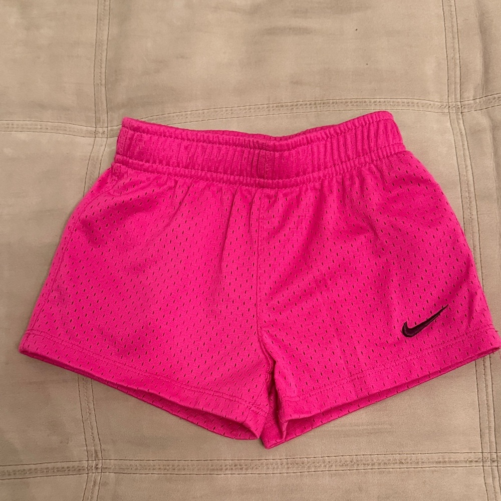 Nike Girls Toddler Hot Pink Athletic Shorts Size 2T